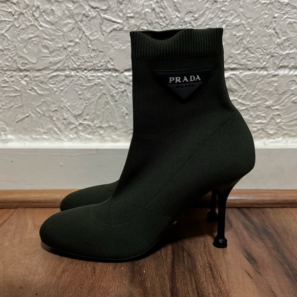 Prada sock boots, good condition only worn twice - Picture 1 of 4